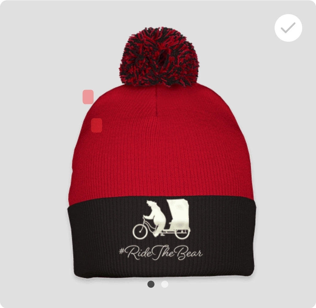 Pedi Bear Tours Beanie