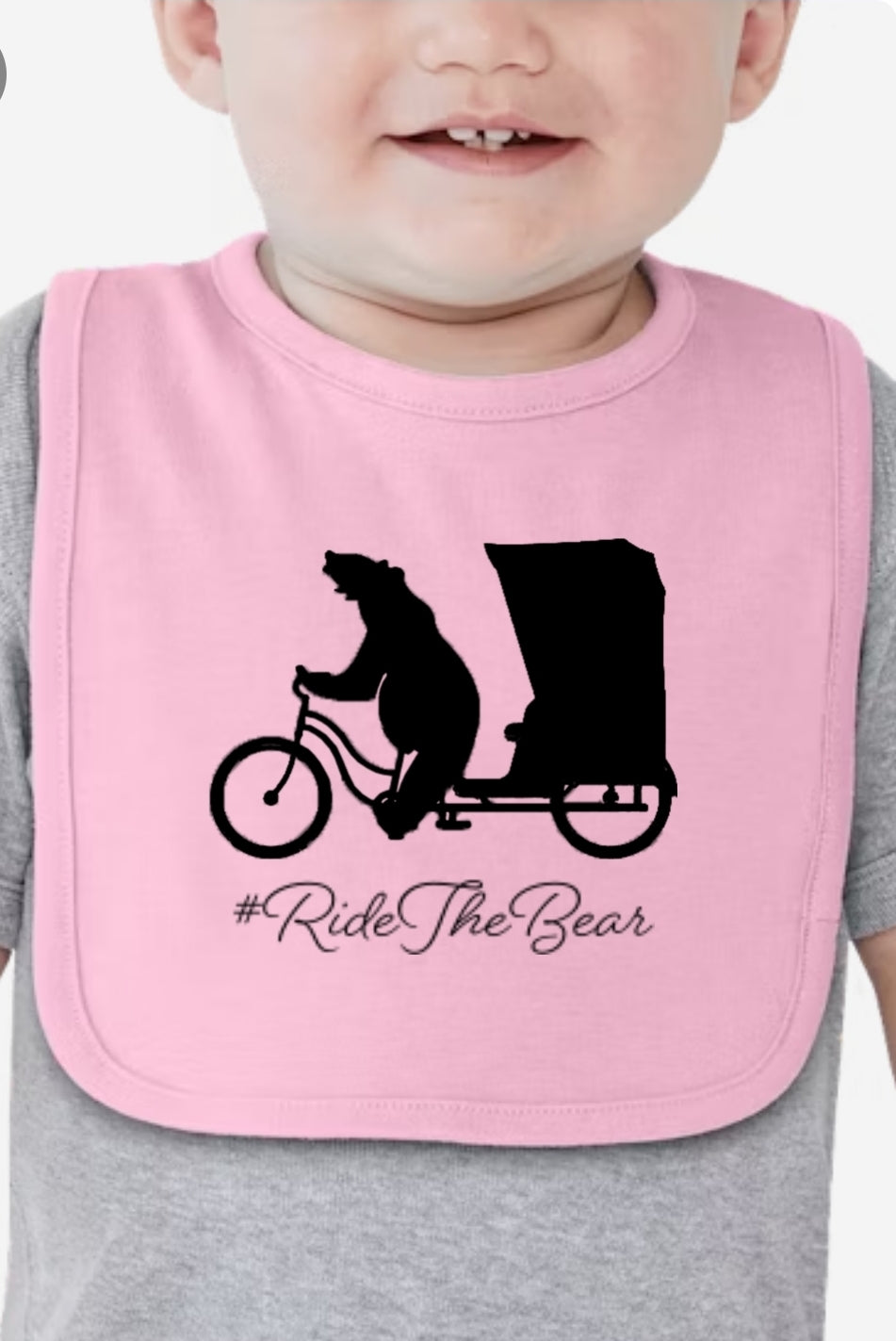 Pedi Bear Tours Baby Bib