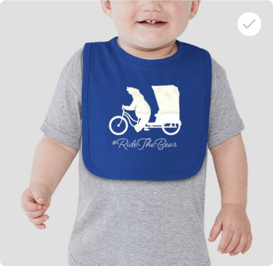 Pedi Bear Tours Baby Bib