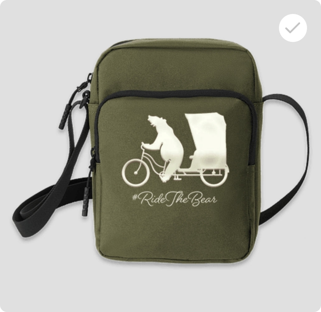 Pedi Bear Tours Cross Body Bag