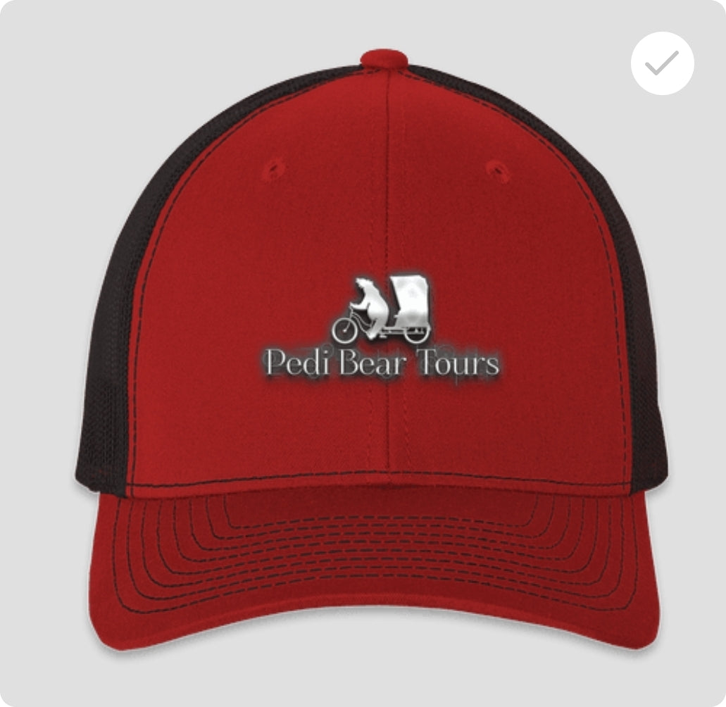 Pedi Bear Tours Cap
